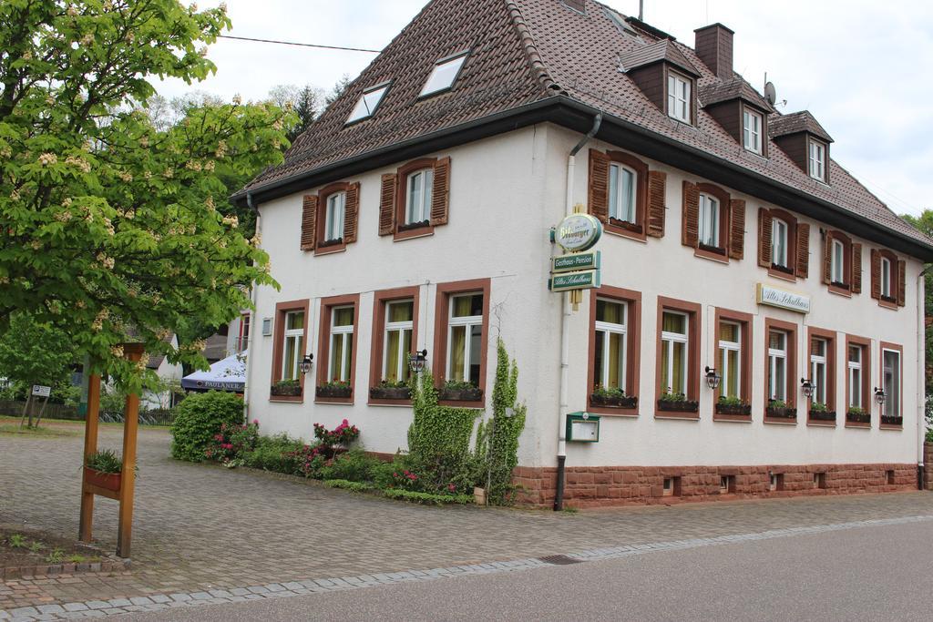 Hotel Altes Schulhaus Niederschlettenbach Exteriér fotografie